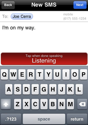 Vlingo iPhone App