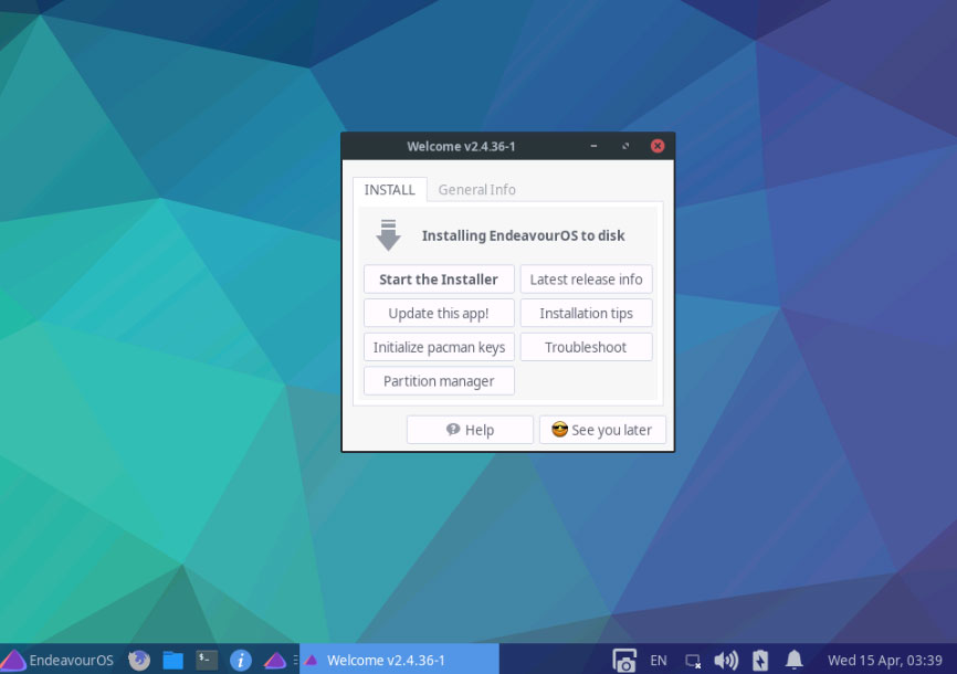 EndeavourOS 2020: Possibly the Best Arch Linux Option