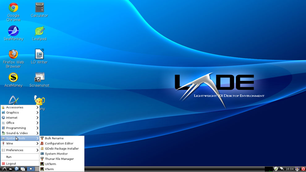 lightweight linux distro with lxde